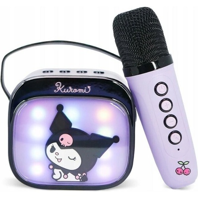 OTL Bezdrátová karaoke sada Kuromi s LED osvětlením