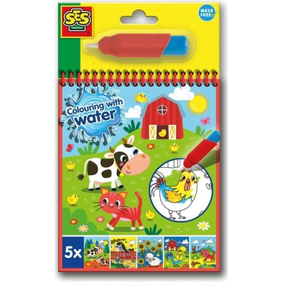 Ses Maľovanie štetcom a vodou Farma