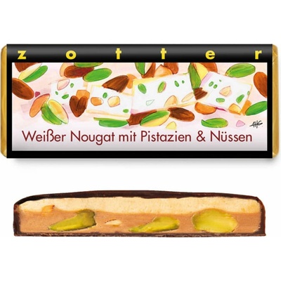 Zotter mléčná Francouzský bílý nugát 70 g