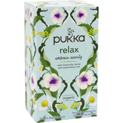 Pukka Herbs Velká Británie BIO Čaj Relaxační 20 sáčků