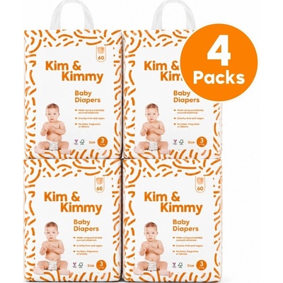KIM & KIMMY Diapers 3 240 ks