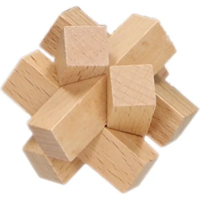 Johntoy Дървен 3D пъзел - главоблъсканица, Johntoy - Вид 2 (28173-2)