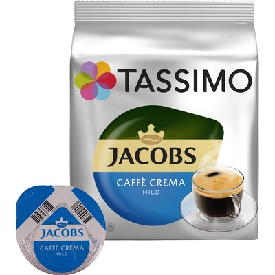 Jacobs | Mild Caffè crema - 16 капсули за Tassimo