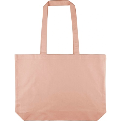 Nákupná taška z bavlny Oeko-Tex 140 g/m² Tarin, ružová Peach