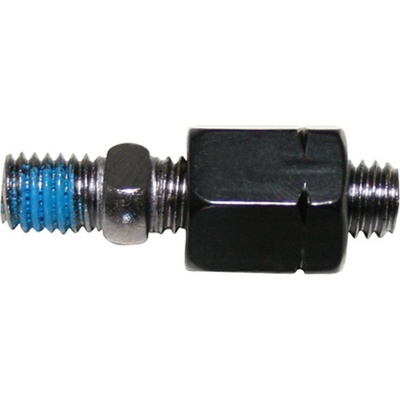 HIGHSIDER Adaptér zrcadla M8 s levým závitem na M8, černý 304-047