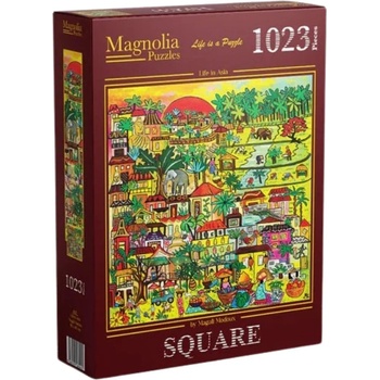 Magnolia Пъзел Magnolia от 1023 части - Животът в Азия (4105)