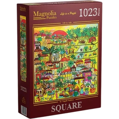 Magnolia Пъзел Magnolia от 1023 части - Животът в Азия (4105)