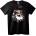 NOONEBRAND Тениска с Лош Дядо Коледа - XS, Black