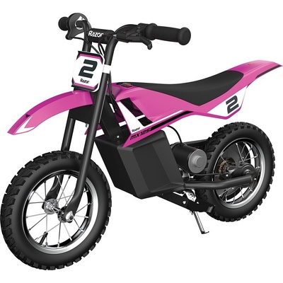 Razor MX125 Dirt Rocket elektrická motorka růžová