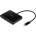Samsung Multiport USB-C Adapter - мултифункционален хъб за свързване от USB-C към HDMI, Ethernet, USB-C, USB 3.0 (черен)