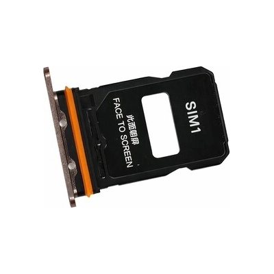 Držák (šuplík) SIM Xiaomi 15T, 15T Pro gold