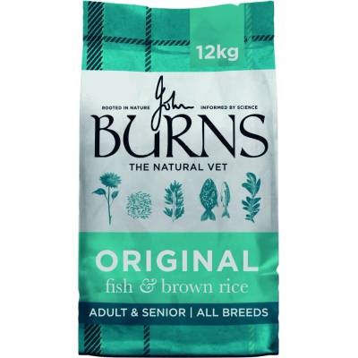 Burns Dog Adult & Senior Original Fish & Brown Rice 12 kg