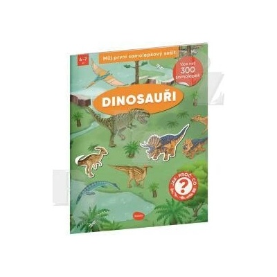 Presco Group samolepková knížka dinosauři