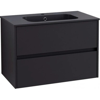 InterCeramic Мебел за баня InterCeramic ICP 7955MB Блейк - конзолен шкаф с умивалник (ICP 7955MB БЛЕЙК)