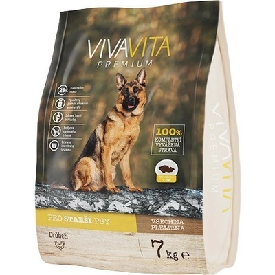 Vivavita senior drůbeží 7 kg