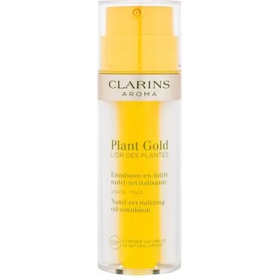 Clarins Aroma Plant Gold Nutri-Revitalizing Oil-Emulsion хидратиращ, подхранващ и ревитализиращ кожата крем с маслена емулсия 35 ml за жени