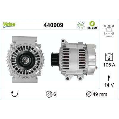 generátor VALEO 440909 440909