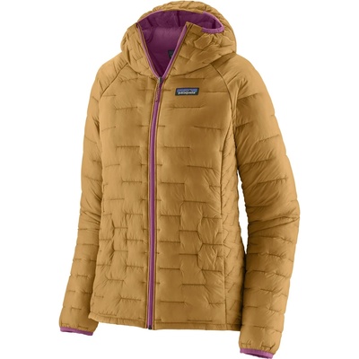 Patagonia Дамско синтетично яке Patagonia Women's Micro Puff Hoody Synthetic jacket - Bobcat Brown (104-3823-1913)