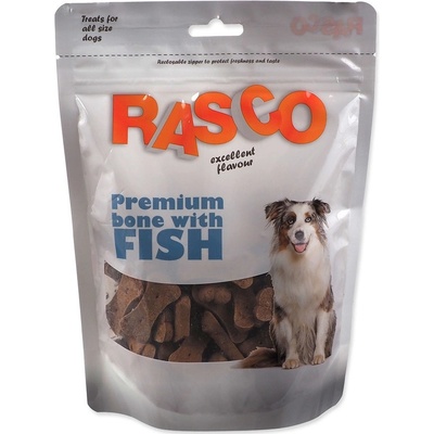 Rasco dog pochúťka mäsová kosť s rybou 5 cm 250 g
