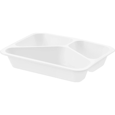 Gastrokuchyne Zatavovacia menu miska 3dielna 227x178x50 mm biela