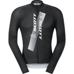 Scott Мъжка фланелка с дълъг ръкав за колоездене Scott Jersey Rc Pro L/S Cycling jersey - Black / White (056-4074-0113)