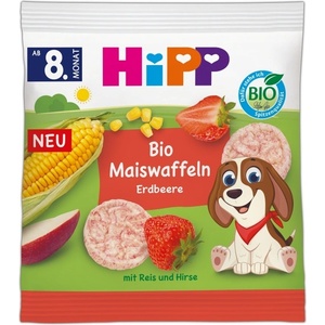 Hipp Био оризови гризини Hipp - С ягода, 8 м+, 23 g (30951) - baby