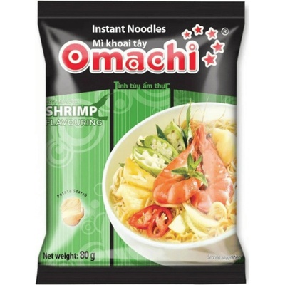 Omachi Spicy & Sour Shrimp Instant Noodle 79 g