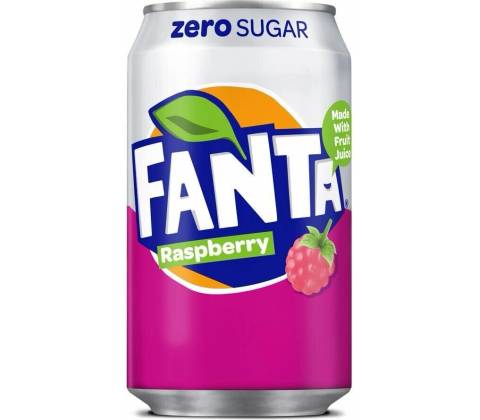 Fanta Zero Sugar Raspberry 330 ml
