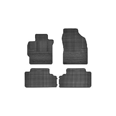 Гумени стелки Frogum съвместими с Toyota Auris 2007-2013, Corolla X E14, E15 2006-2013, 4 части, черни (ET542766)