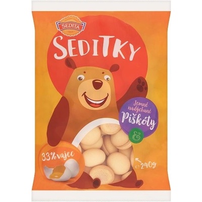 Sedita Seditky okrúhle piškóty 240 g
