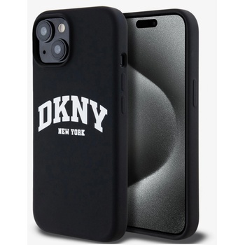 DKNY Заден капак MagSafe с логото на арката за iPhone 15 Black DKNY DKNY | Cheren | МЪЖЕ | UNI