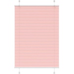 vidaXL Плисирана щора Розово 95x150 cm Ширина на плата 94, 4 cm (4015448)