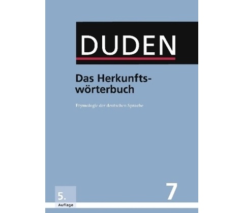 Das Herkunftswörterbuch