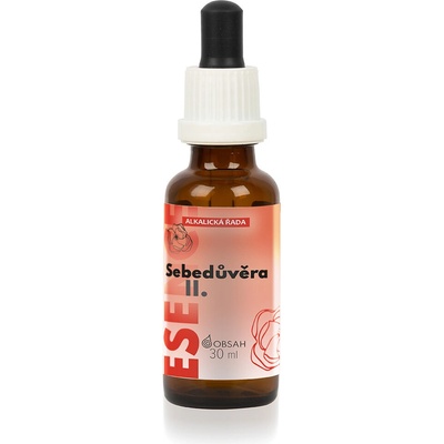 Sebavedomie II kombinovaná zmes Bach. esencií 30 ml