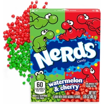 Nerds Watermelon & Cherry 46,7 g