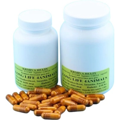 Krmiva Hulín Long Life 4Animals kapsle 600 mg 300 ks