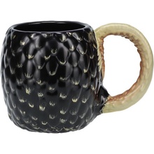 CurePink Keramický 3D hrnek House Of The Dragon Rod draka Vejce 500 ml