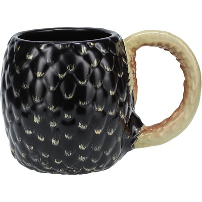 CurePink Keramický 3D hrnek House Of The Dragon Rod draka Vejce 500 ml