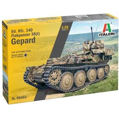 ITALERI Model Kit military 96461 Sd. Kfz. 140 Flankpanzer 38 Gepard 1:35