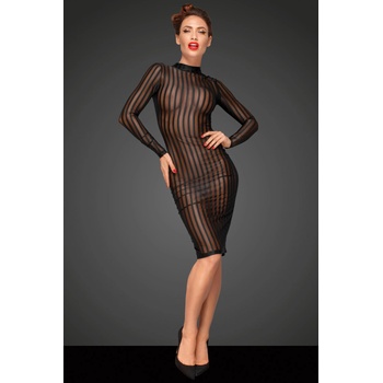 Image 1 of Noir Handmade F182 Classic Dress Made Out of Elastic Tulle S