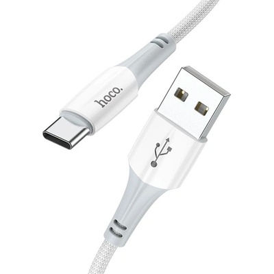 hoco. X70 кабел за данни USB - Type-C, 100 см, БЯЛ X70_USB_TYPEC_W (X70_USB_TYPEC_W)