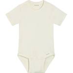 Minymo Детско ежедневно термо бельо Minymo Kid's Body S/S Rib Body - Vanilla Ice - размер 80 (EU) (714-1855-0314)