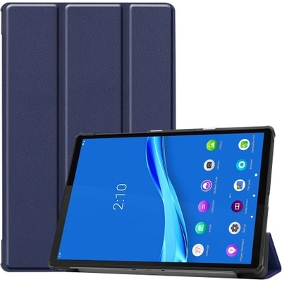 Protemio Leather Puzdro Lenovo Tab M10 Plus TB-X606F / TB-X606L / ZA5T0081CZ / ZA5V0206CZ 20120 tmavomodré