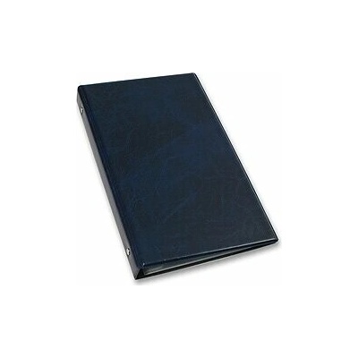 Xepter kroužkový vizitkář na 80 vizitek modrý