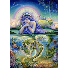 Grafika Josephine Wall: Zodiac Fisch 1000 dílků