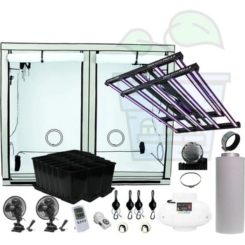 Image 1 of Пълен комплект палатка за отглеждане на растения HOMEbox 240 x 120 x 200см / 2 x LED Lumatek 465W Pro 2.9 (600603)