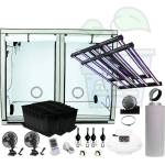 Пълен комплект палатка за отглеждане на растения HOMEbox 240 x 120 x 200см / 2 x LED Lumatek 465W Pro 2.9 (600603)