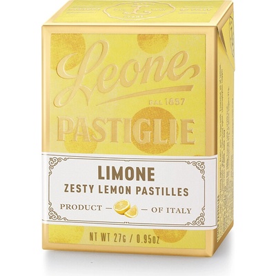 Leone 1857 Limone Cucací pastilky s příchutí citronu 27 g