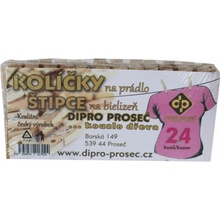 Dipro kolíčky na prádlo dřevěné 24 ks