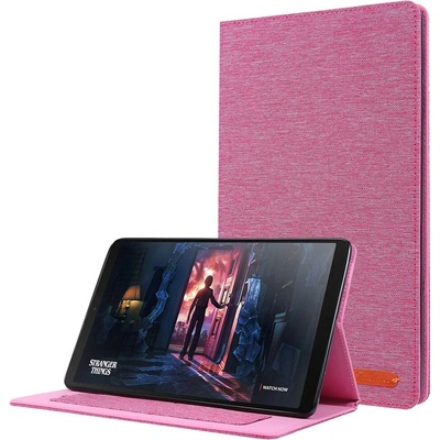 Vsechnonamobil 127672 FABRIC Zaklápěcí kryt pro Samsung Galaxy Tab A 10.1 2019 T515 / T510 růžový